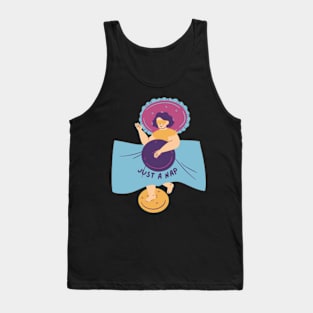 most likely to take a nap Sticker Tank Top